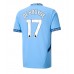 Maillot de foot Manchester City Kevin De Bruyne #17 Domicile vêtements 2024-25 Manches Courtes